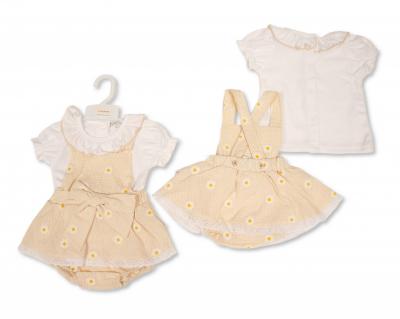 My Little Chick   ML2120-6440 Daisy pinafore Set ( Newborn - 9 months)