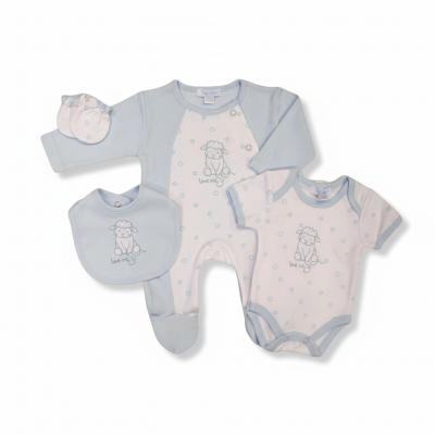 My Little Chick GP-25-1330S 5035320254302 ML25-1330S "Love Me" 4 Piece Set (NB-6 months)