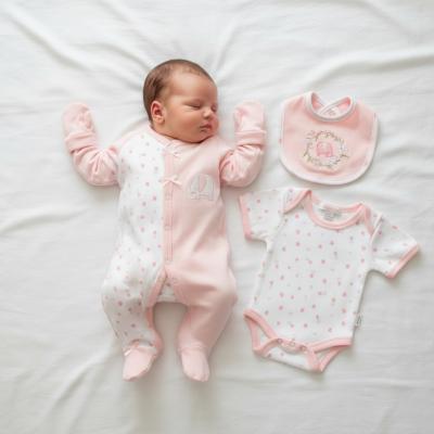 ML25-1333p  "Elephant" 4 Piece Set  (NB-6 months)