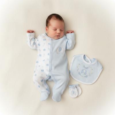 ML25-1333s  "Elephant" 4 Piece Set  (NB-6 months)