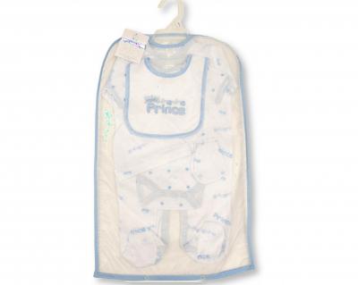 My Little Chick GP-25-1335S  ML25-1335-S "Prince" 5 Piece Set (NB-6 months)