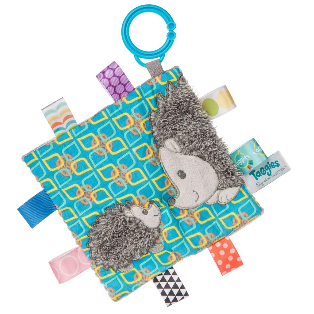 Mary Meyer 40201 719771402011 MM40201M Taggie Crinkle Me heather Hedgehog