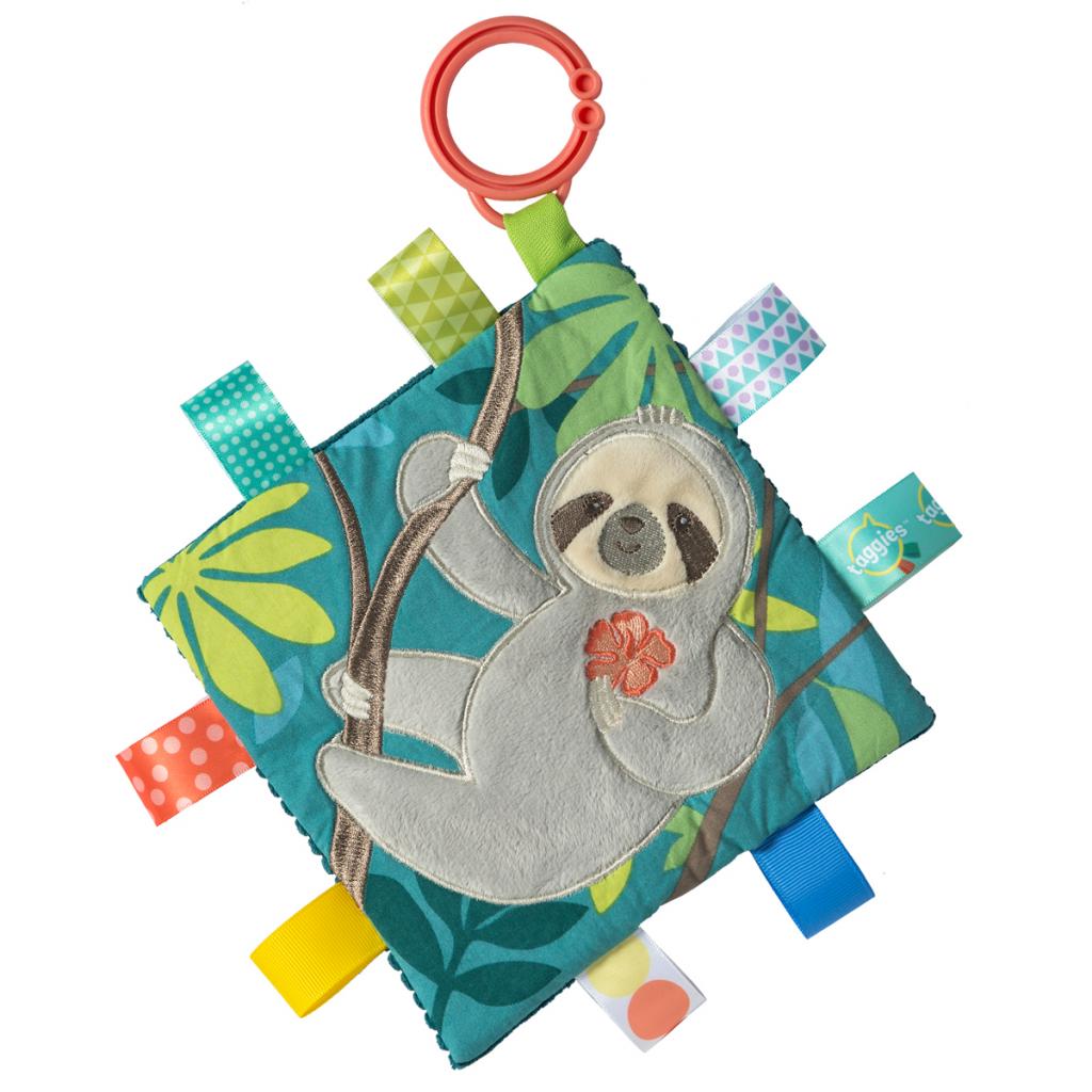 Mary Meyer 40242 719771402424 MM40242M Taggie Crinkle Me Molasses Sloth