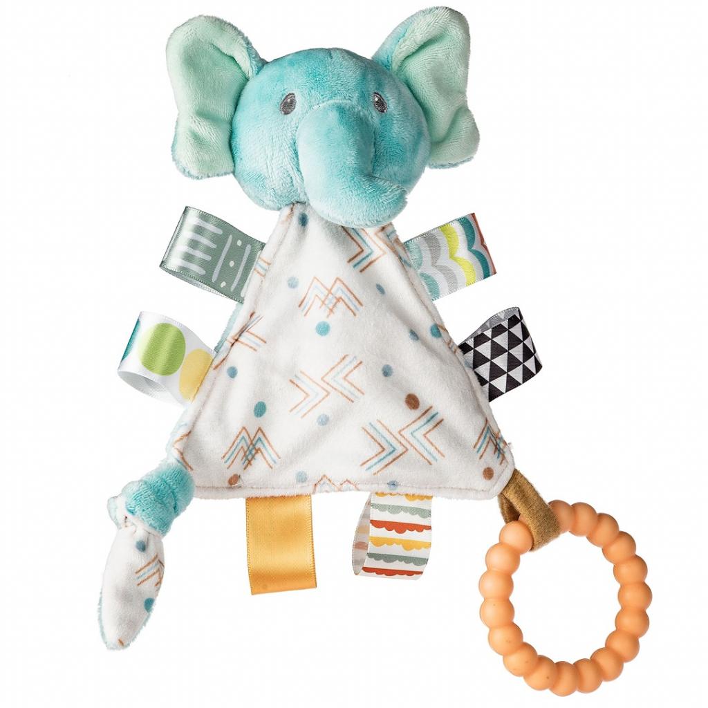 Mary Meyer 41630M * MM41631M Taggies Activity Triangle – Elephant – 6″