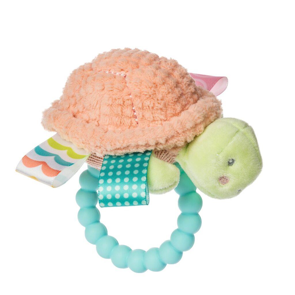 Mary Meyer 41680-M 719771416803 MM41680 Taggie Tippy Turtle Rattle