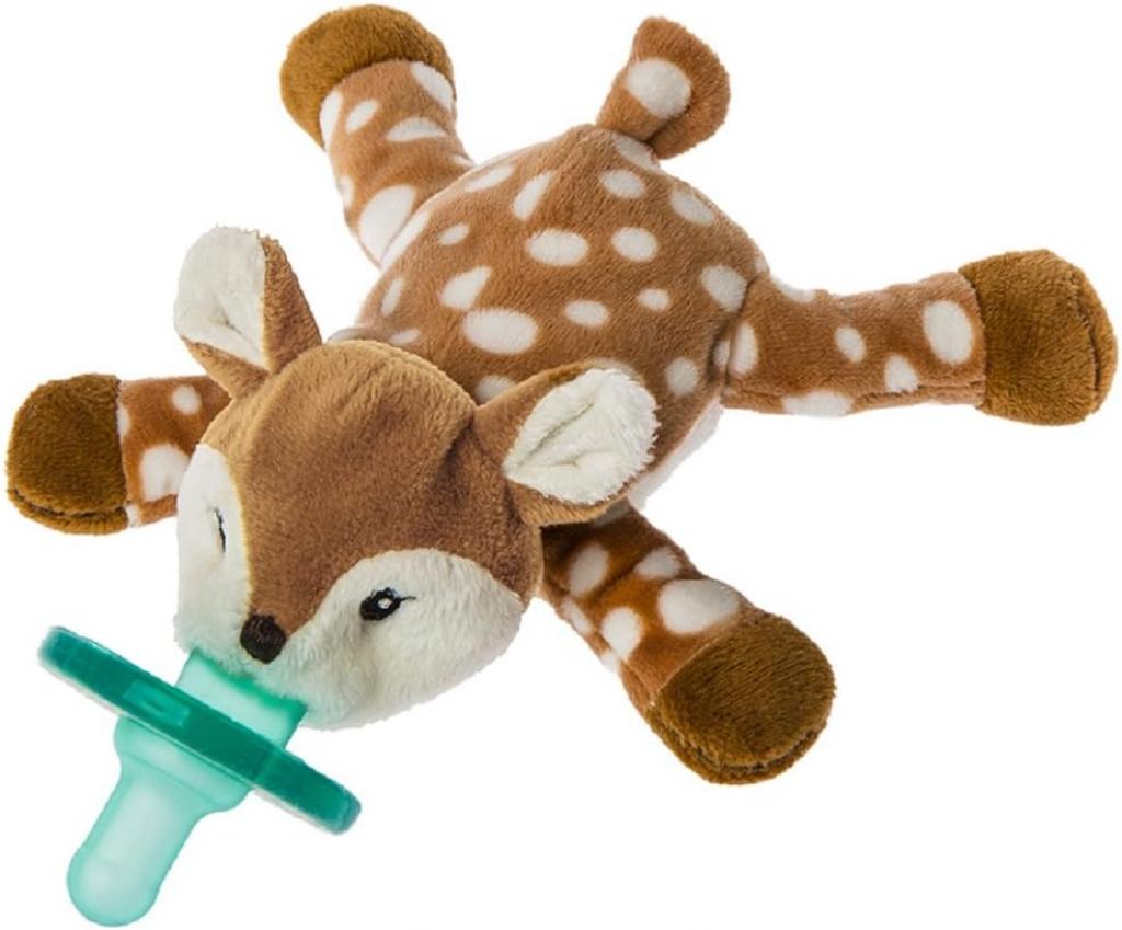 Mary Meyer 423052M * MM43052M Amber Fawn Wubbanub Dummy Toy 6"