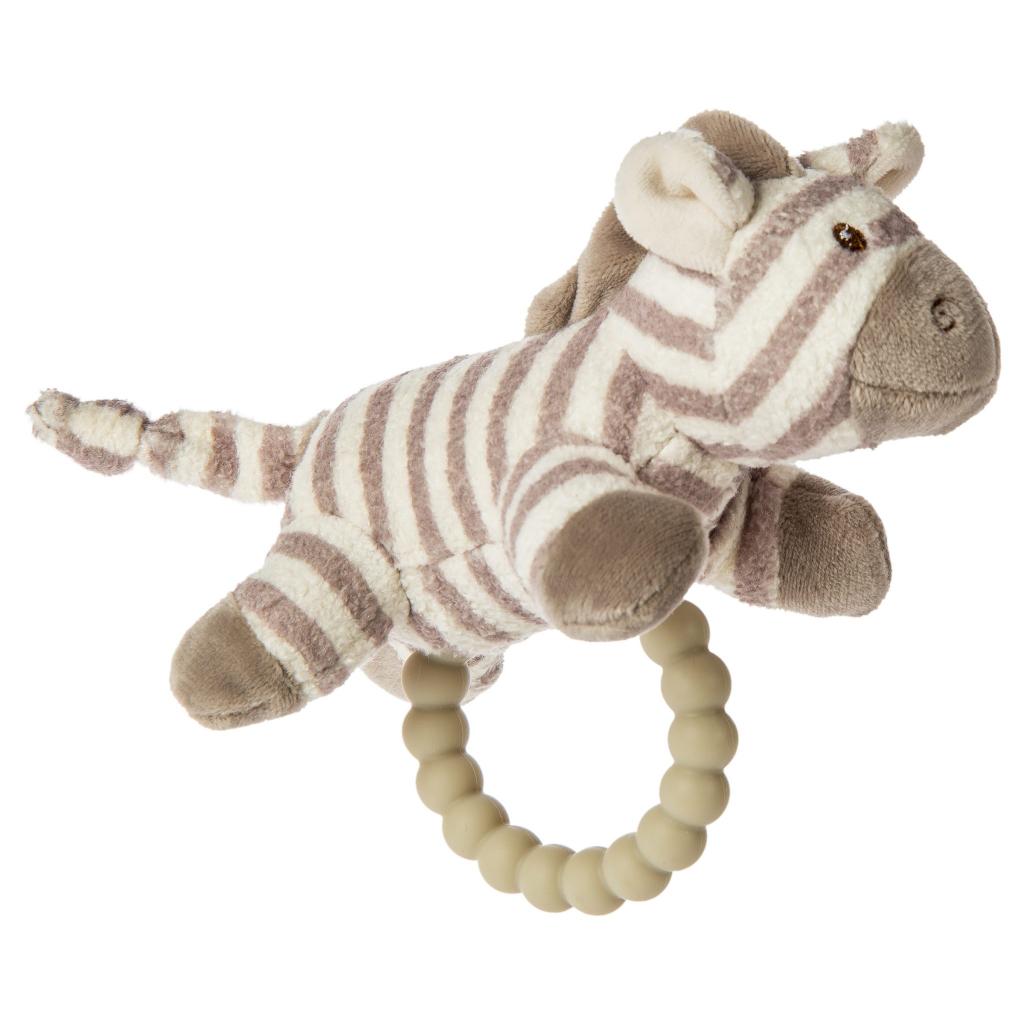 Mary Meyer 40680M * MM43220M Afrique Zebra  Teether Rattle 5"
