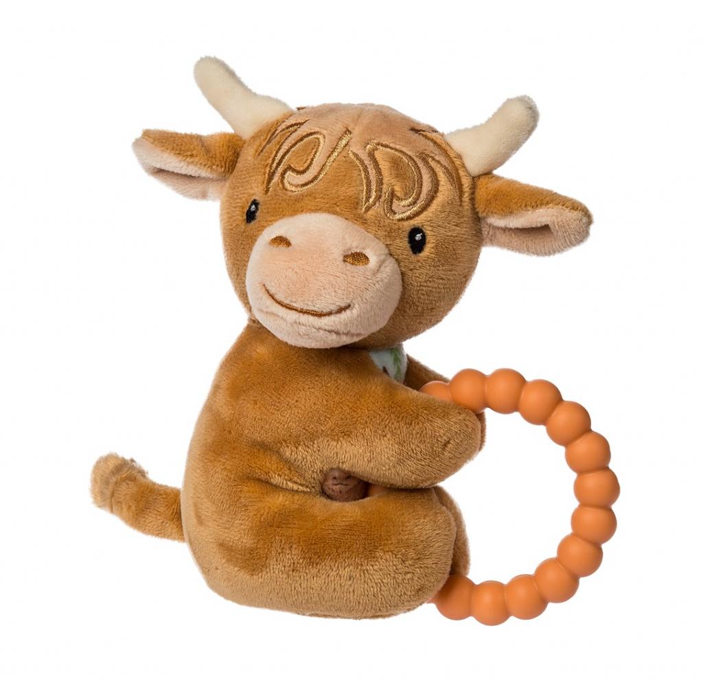 Mary Meyer 43270M 719771432704 MM43270M Hetty Highland Cow Rattle