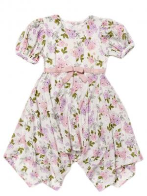 Miss China MSB03477PB Floral Dress (7-11 years)