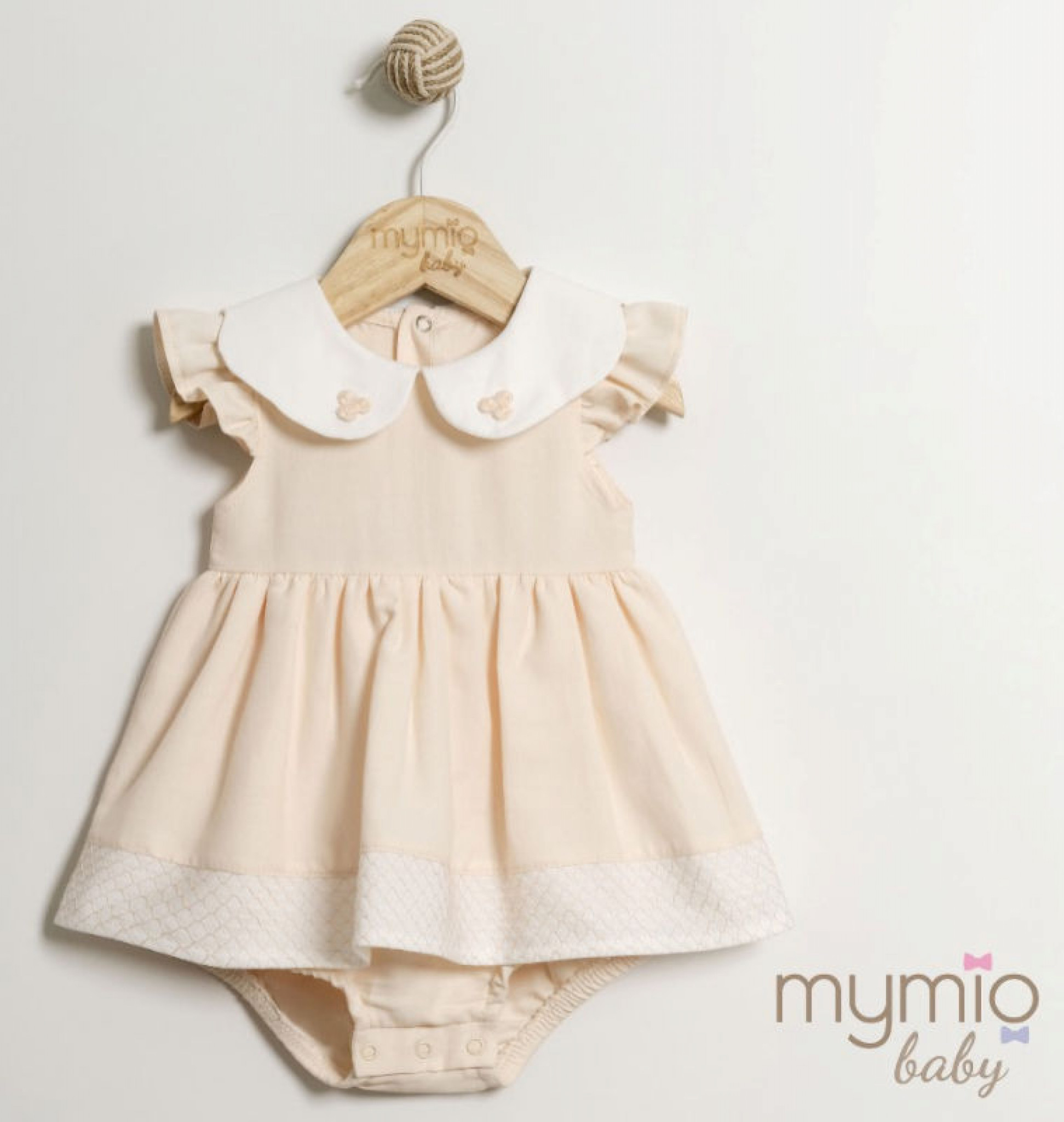 Mymio Baby  8684496129685 MY4492Pe Bodysuit Dress (3-12 months)