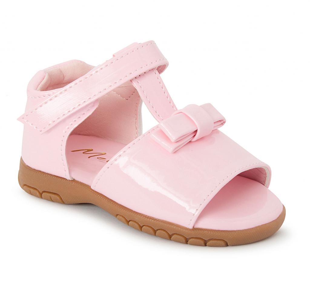 Melia  * MeAmandaP-B Pink Bow Sandal Pack of 12 (EU 26-30)