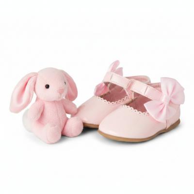 MeBianca-P Pink Bow Shoes Pack of 12 (Sizes 3-8)