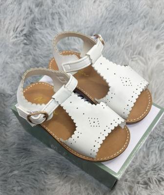 Melia Isabella * MeIsabellaW-B White punch Sandal Pack of 12 (EU 26-30)