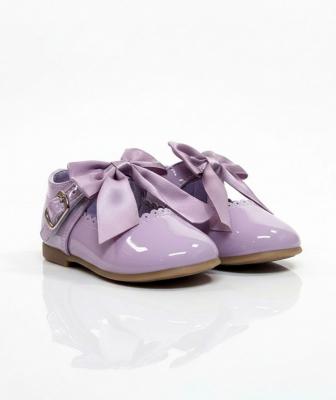 MeKylieL  Lilac Bow Shoes Pack of 12  (Sizes 3-8)