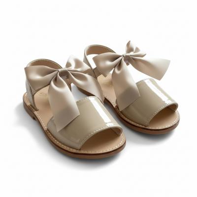 Melia  * MeMartinaCa-B Camel Bow Sandal Pack of 12 (EU 26-30)