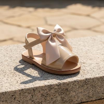 MeMartinaCaA  Camel Bow Sandal Pack of 12  (EU 20-25)