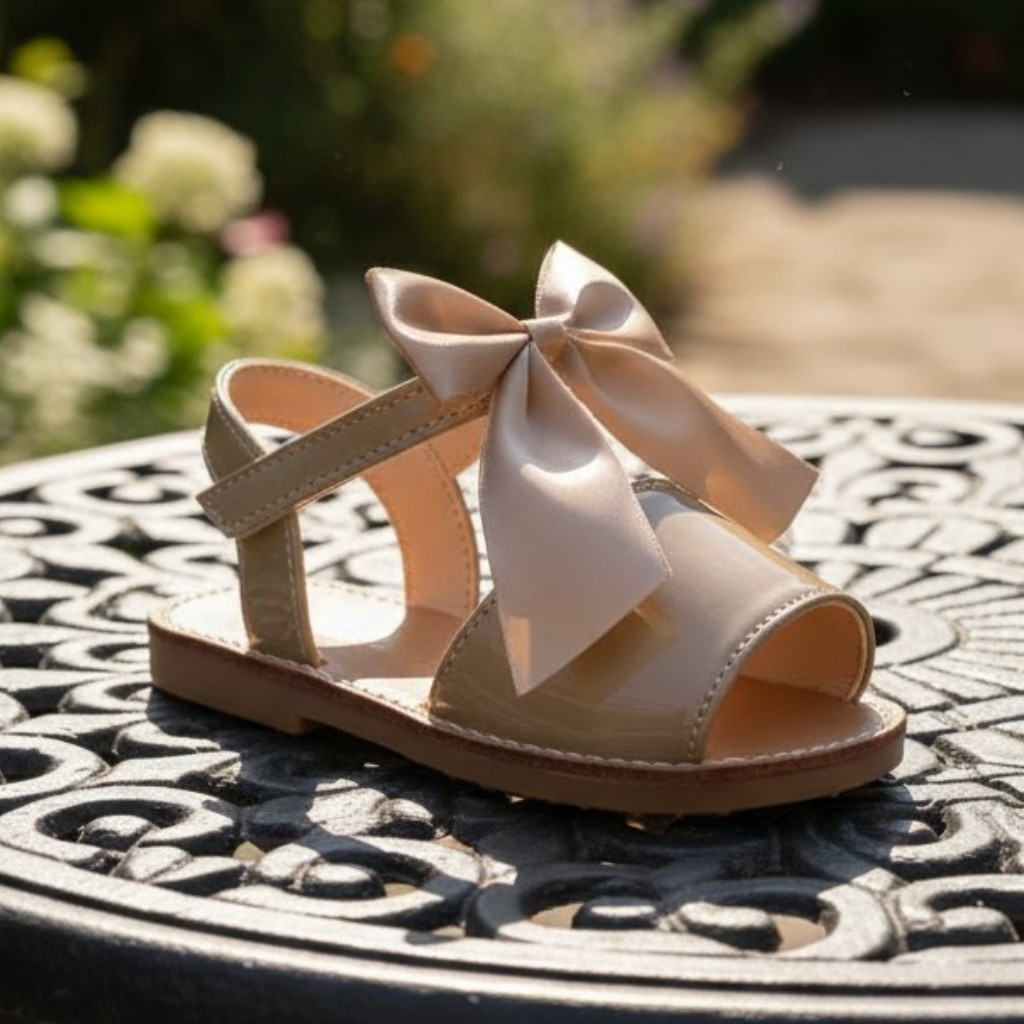 Melia  * MeMartinaCaB Camel Bow Sandal Pack of 12 (EU 26-30)