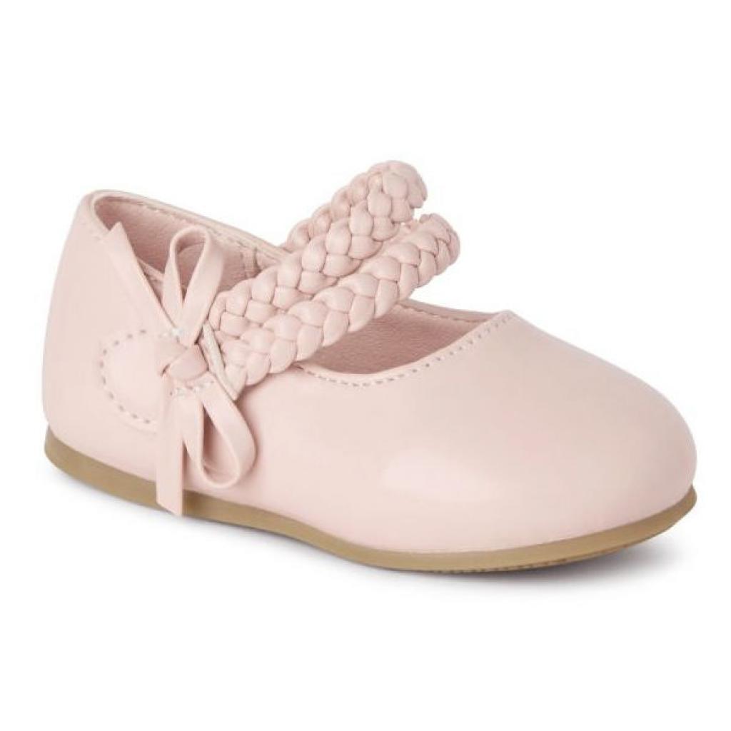 Melia Ophelia * MeOpheliaP Pink Braided Shoes Pack of 12 (Sizes 3-8)