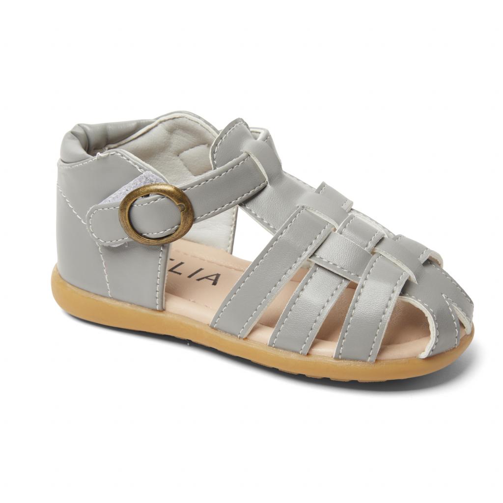 Melia  * MeVictor-G-B Grey Gladiator  Sandal Pack of 12 (EU 26-30)