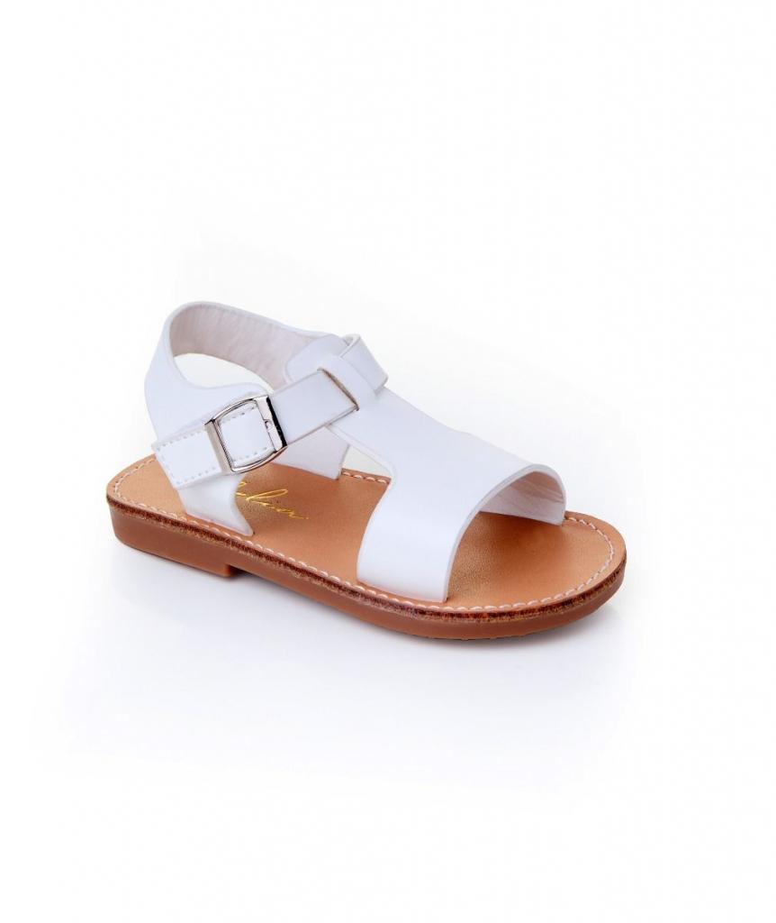 Melia  * MeWyattW-A White Sandal Pack of 12 (EU 20-25)