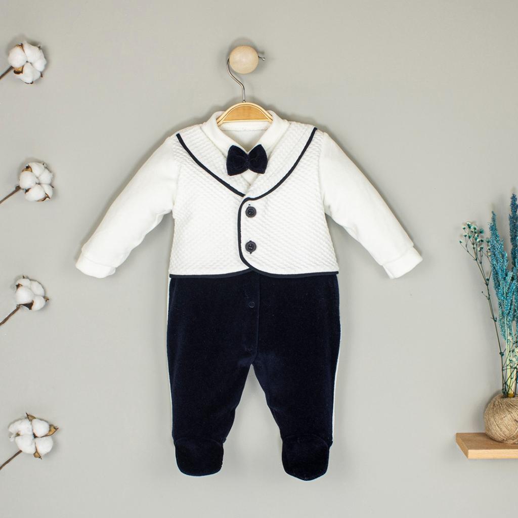 Nono Baby  8690000008919 NO8117-N Faux Waistcoat All in one (0-9 months)