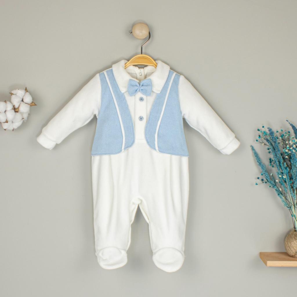 Nono Baby  8690000008902 NO8123-S Faux Waistcoat All in one (0-9 months)