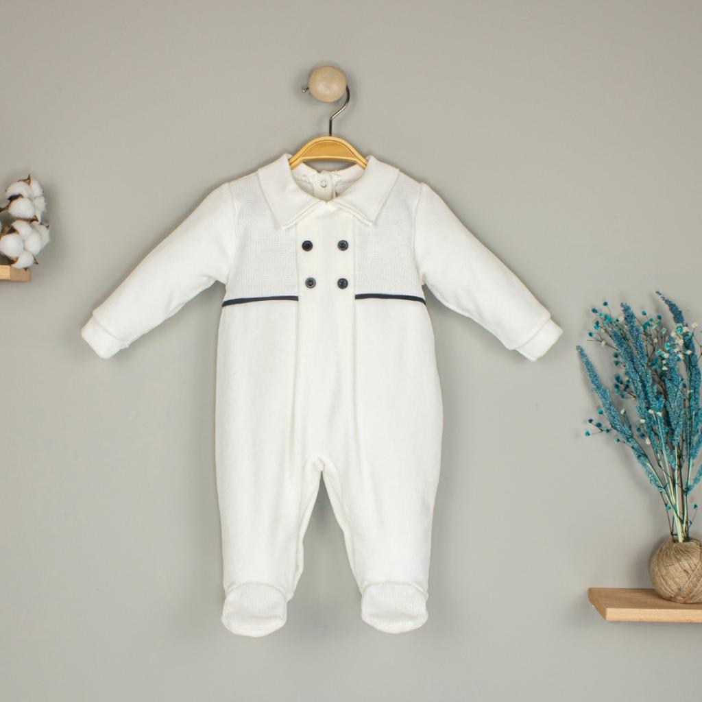 Nono Baby  8690000009640 NO8131-I Velour All in one (0-9 months)