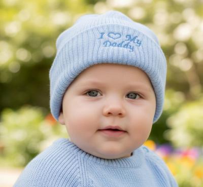 NT0503-0448  "I love my Daddy" hat (0-3 months)