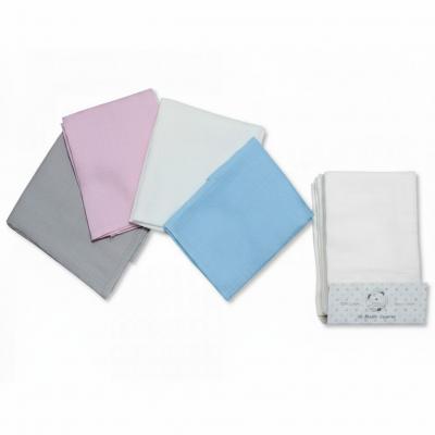 NT0503-0530W  White Muslin Square  (6 Pack)