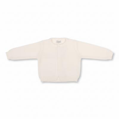 Nursery Time Bw-10-1000W 5035320100005 NT10-1000-W White Knit Cardigan (NB-9 months)