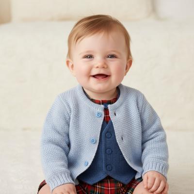 NT10-1000S24  Sky Knit Cardigan  (9-24 months)