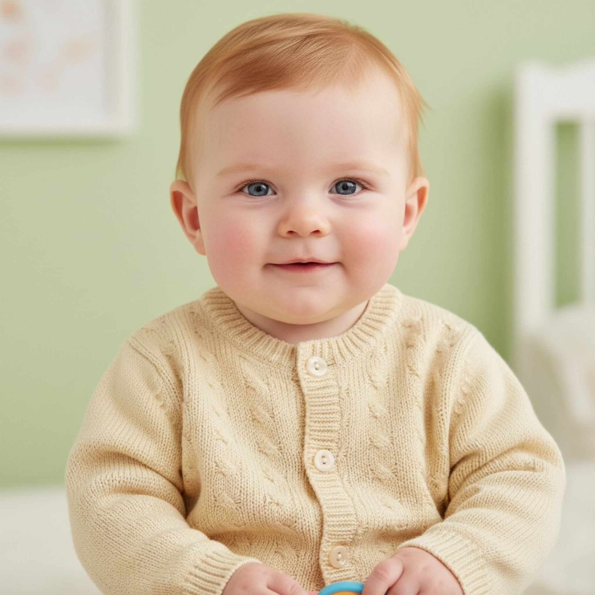 Nursery Time Bw-10-1001S 5035320700014 NT10-1001T Taupe Cable Knit Cardigan (NB-9 months)