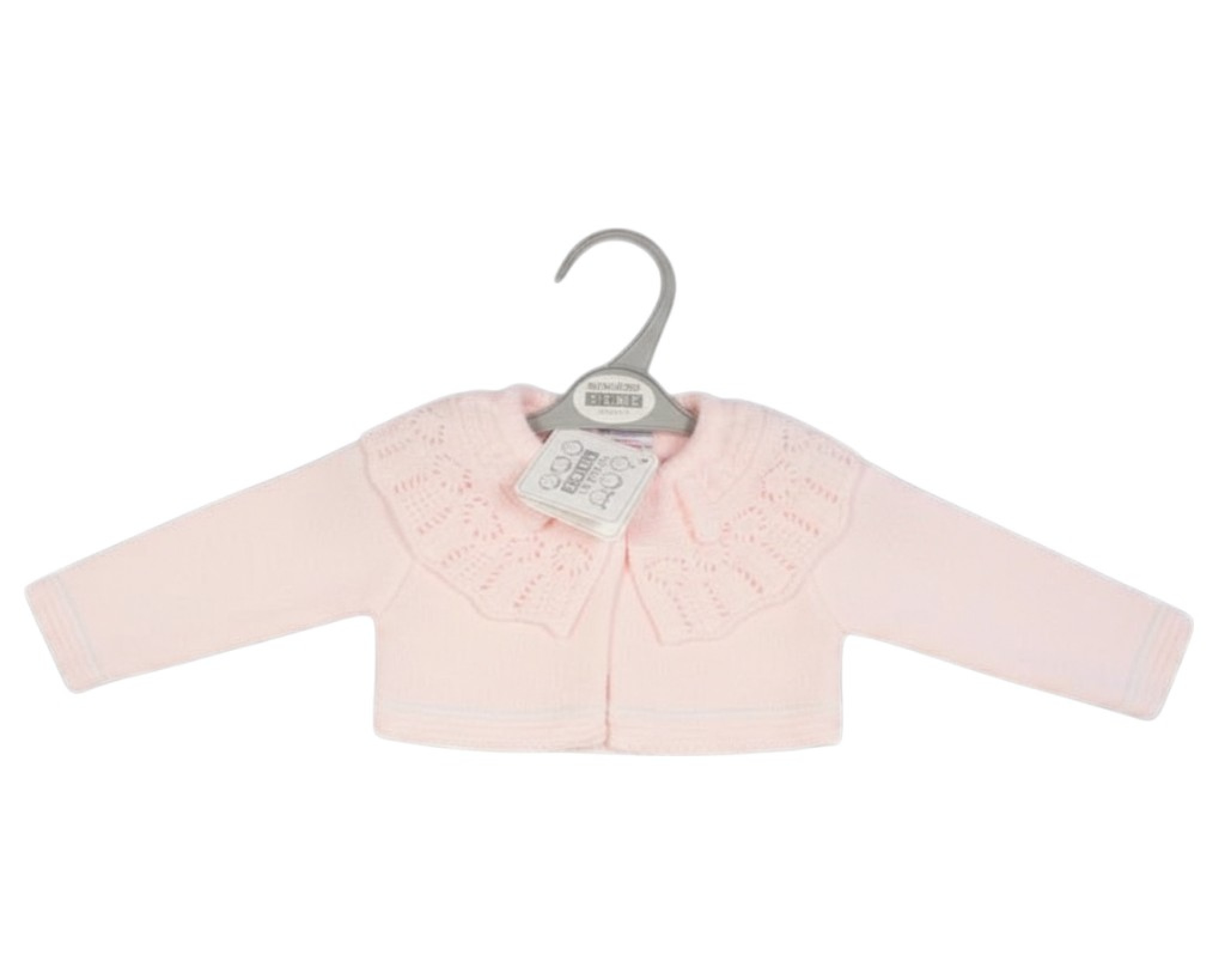 Nursery Time 10-112 * NT10-112P Pink Frill Neck Bolero (9-24 months)