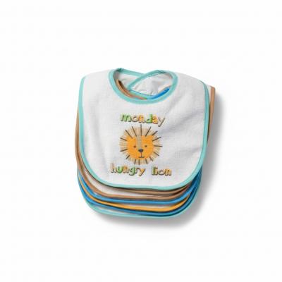 Nursery Time 104-832 NT104-832 7 Day Bibs