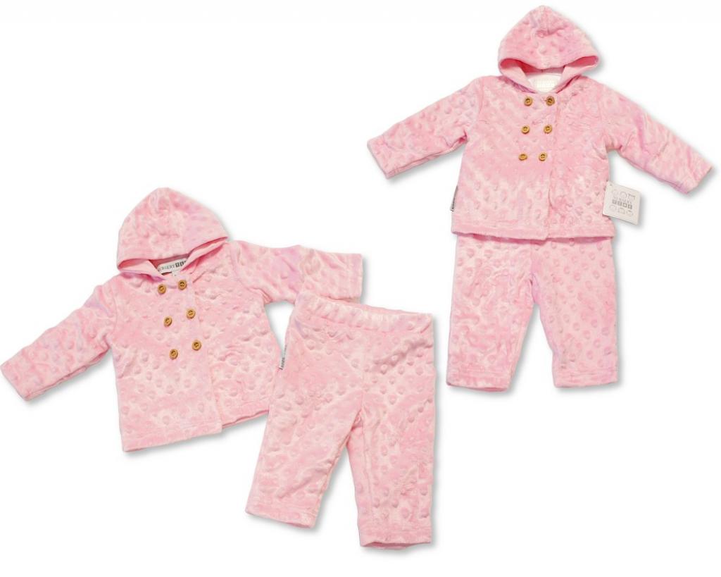 Nursery Time BIS-2020-2607 5035320126074 NT2020-2607 Bubble/Popcorn Two Piece Set (0-9 months)