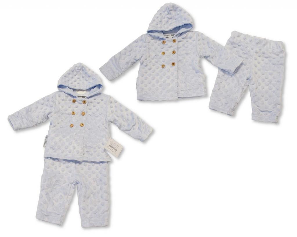 Nursery Time BIS-2020-2612 5035320126128 NT2020-2612 Bubble/Popcorn Two Piece Set (0-9 months)