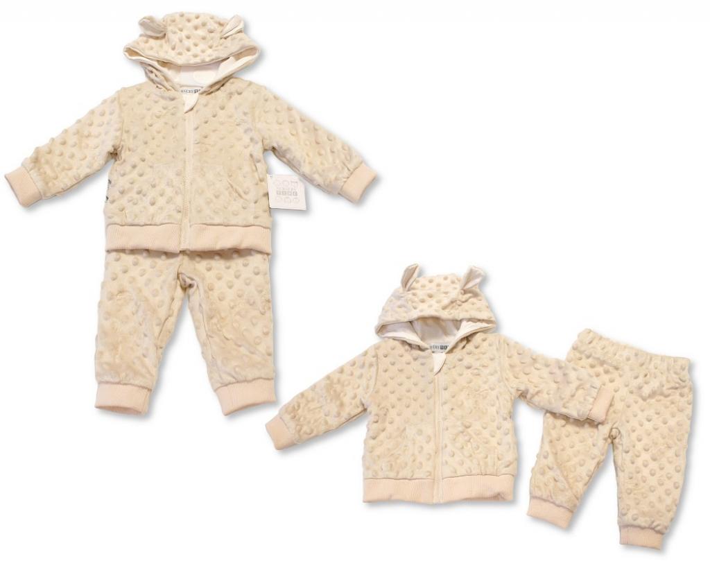 Nursery Time BIS-2020-2620 5035320126203 NT2020-2620 Bubble/Popcorn Two Piece Set (0-9 months)