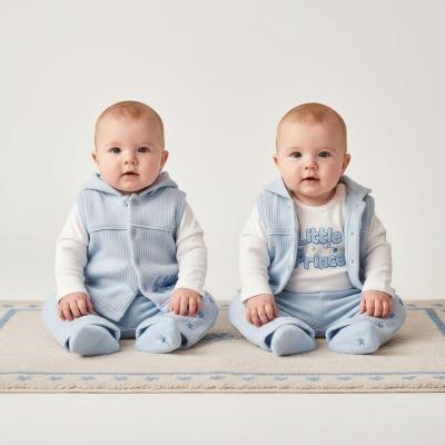 NT2020-2669  Little Prince  Gilet, trousers & Top  (NB-6 months)