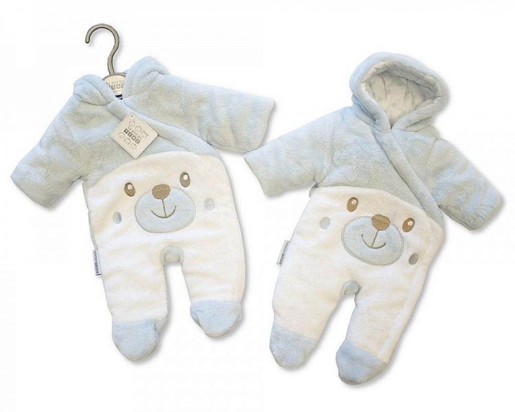 Nursery Time  5035320621081 NT2028-2108S "Teddy" Snow Suit (Newborn - 6 months)
