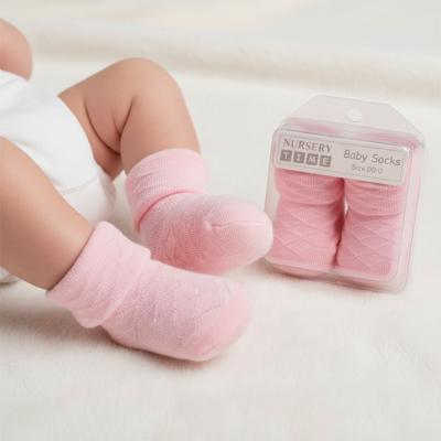 NT2114P  Pink Diamond Boxed Sock  (00-0)
