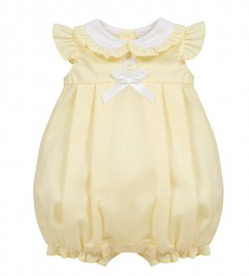 NT2120-6156-Y  "Bow" Romper  (Nb-6 months)