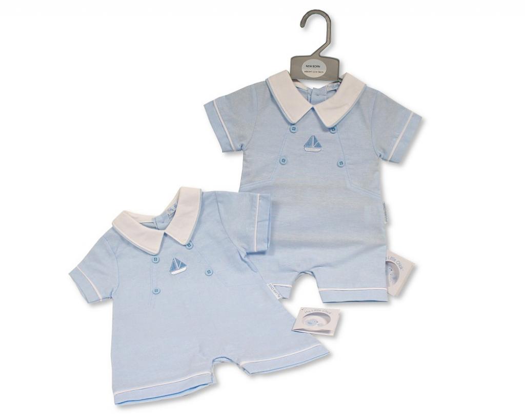 My Little Chick Bis-2120-6313 5035320163130 ML2120-6313 "Sailor" Romper (NB-6 months)