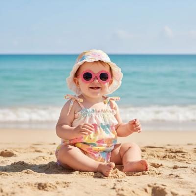 Nursery Time Bis-2120-6351 5035320063515 NT2120-6351P  "Flowers" Romper Set (0-9 months)