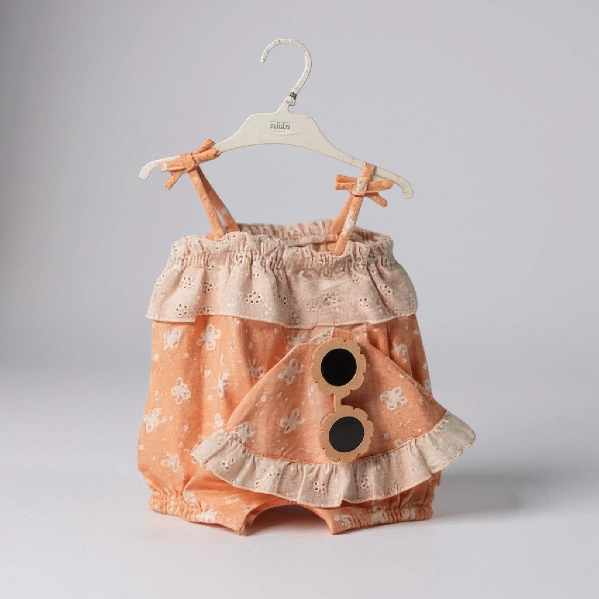 Nursery Time Bis-2120-6352 5035320063522 NT2120-6352O  "Butterflies" Romper Set (0-9 months)