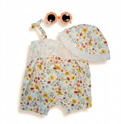 Nursery Time Bis-2120-6353 5035320063539 NT2120-6353 "Wild Flowers" Romper Set (0-9 months)