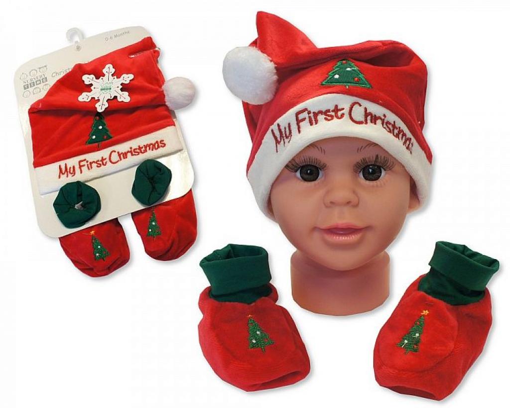 Nursery Time  503532025838 6 NT25-0838 "My First Christmas" Gift Set (0-6 months)