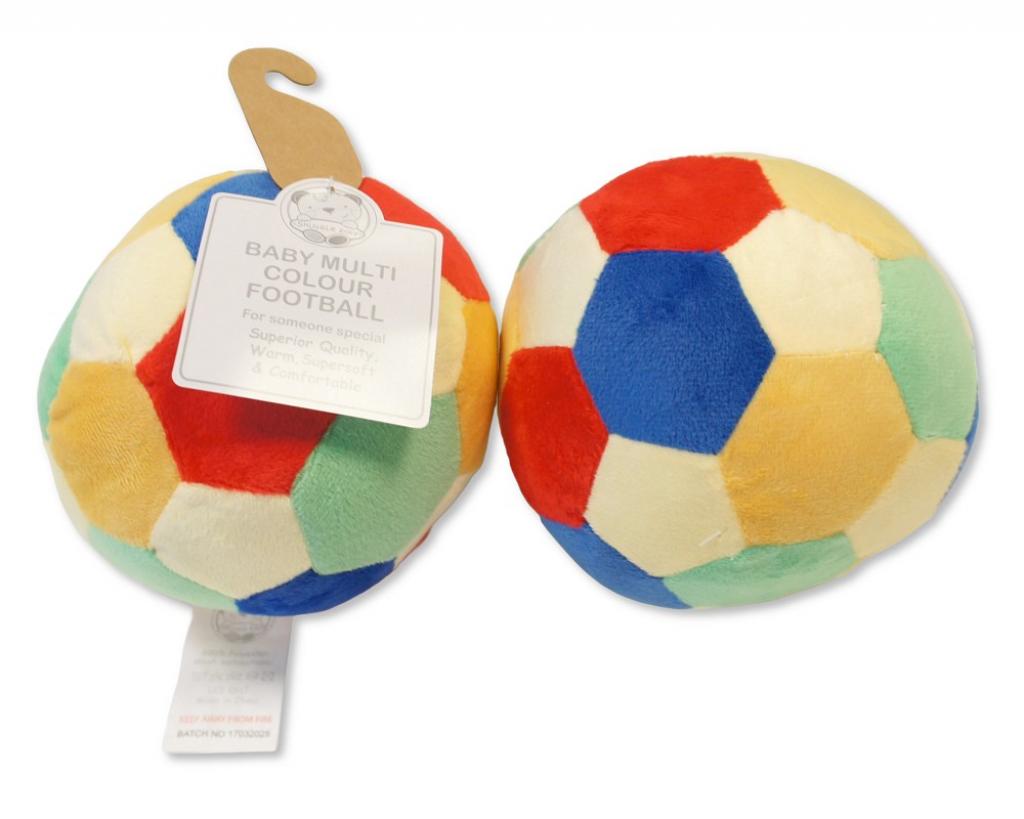 Snuggle Baby GP-25-1314 5035320253145 SB25-1314M Multicolour Football and Rattle