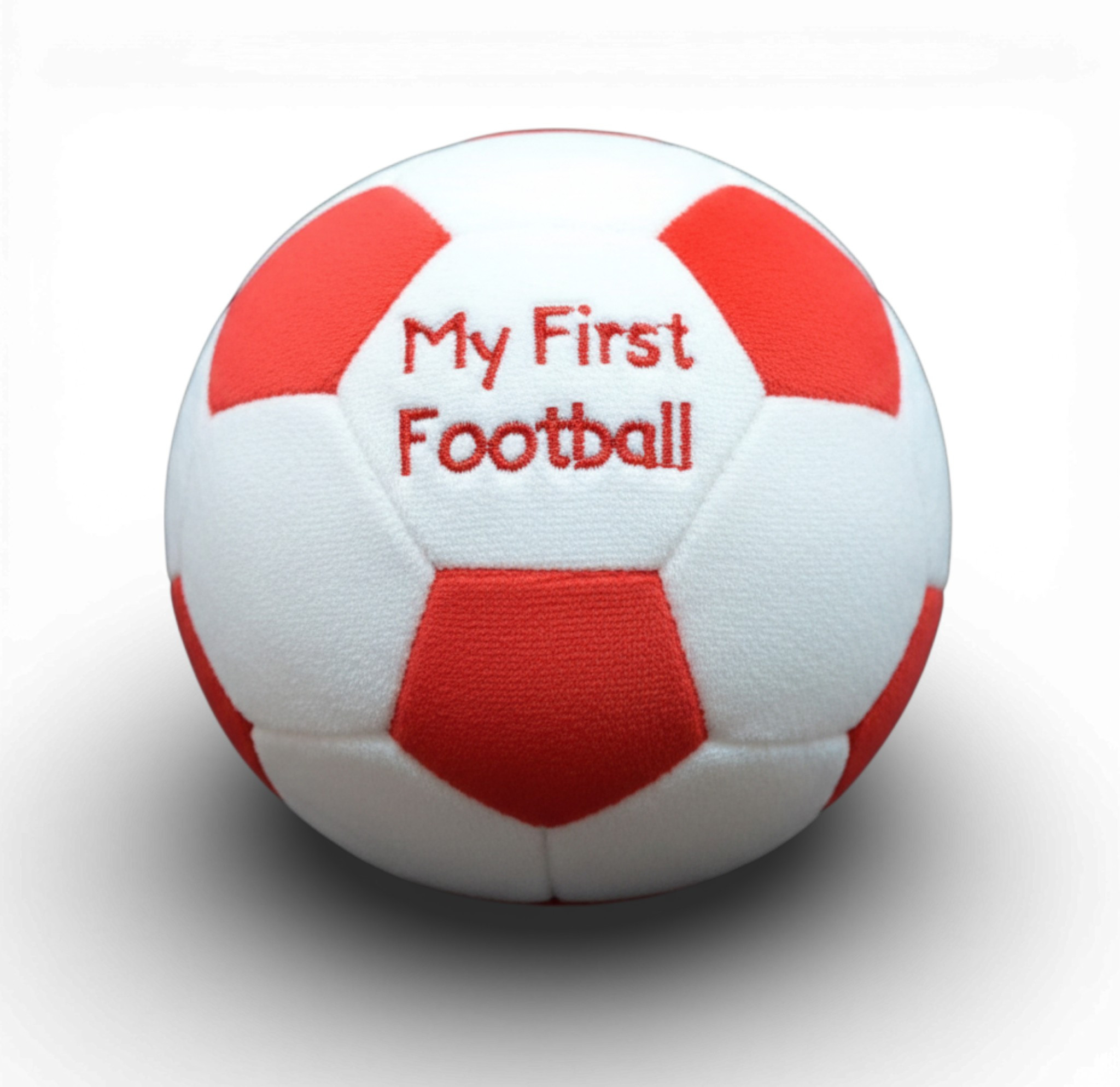 Nursery Time GP-25-1123R 5035320925233 NT25-1123R Red "My First Football" and Rattle