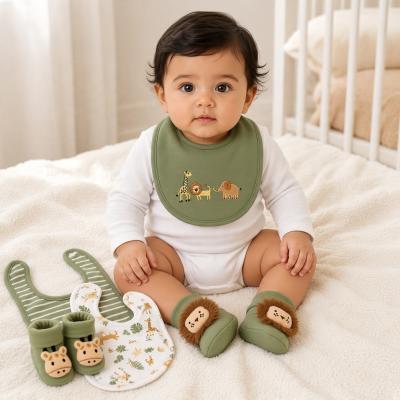 NT25-1299T  Bib and Bootie Set  (0-6 months)