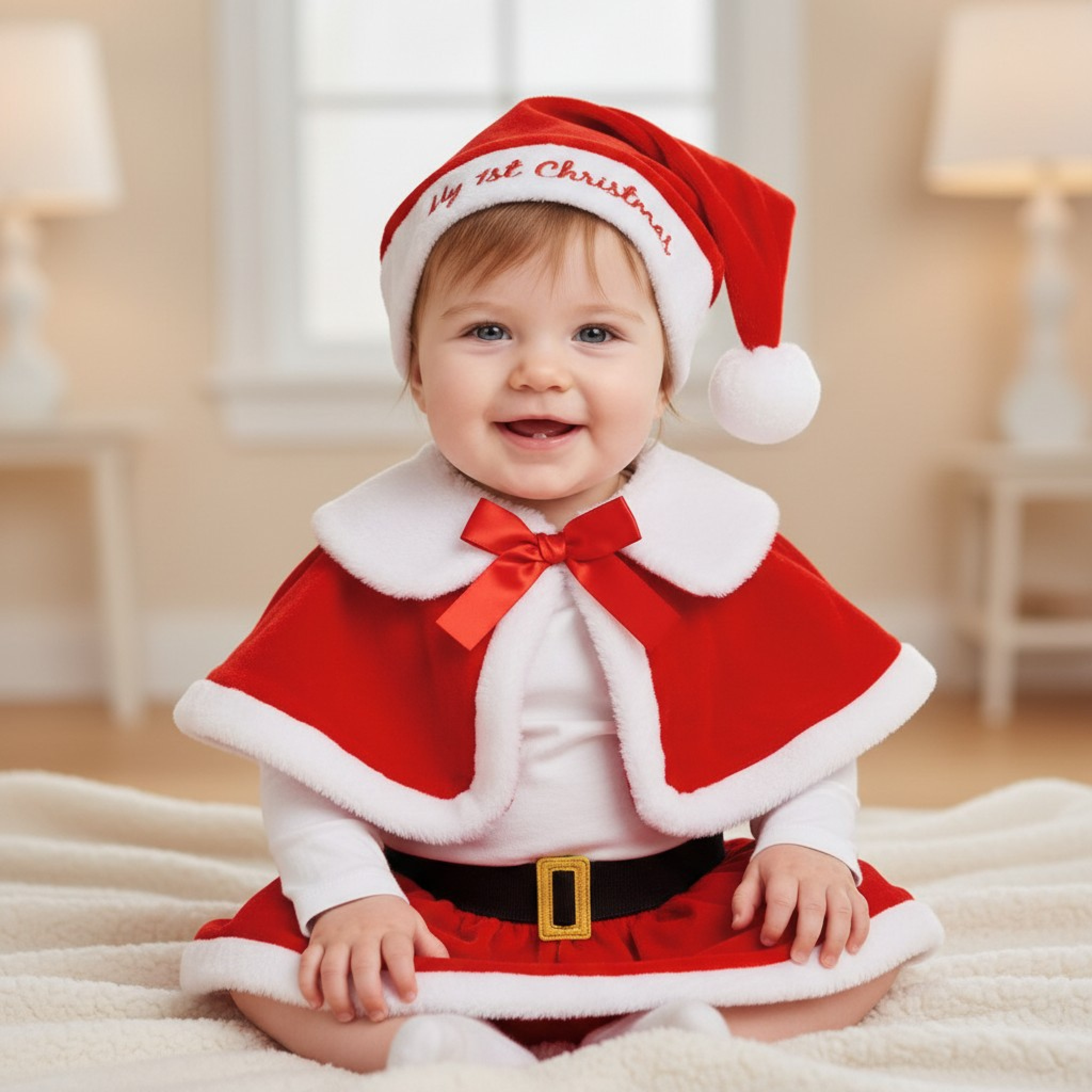 Nursery Time BW-25-1328 5035320513287 NT25-1328R "My 1st Christmas" Set (0-12m)